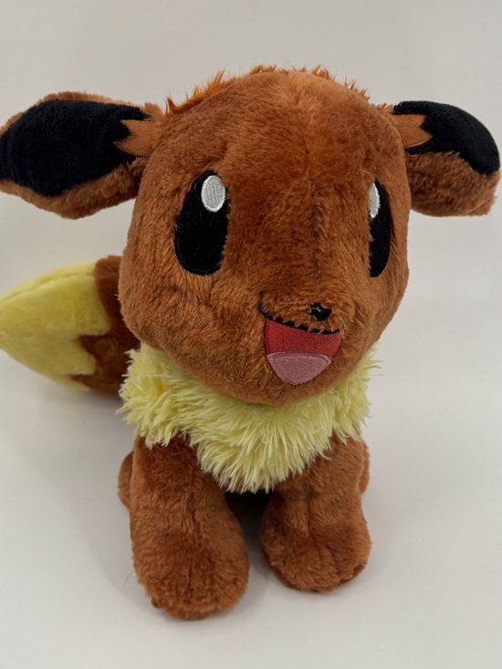 Build-A-Bear Other - Build-A-Bear Pokémon Eevee Plush Toy - Brown & Yellow Soft Stuffed Animal